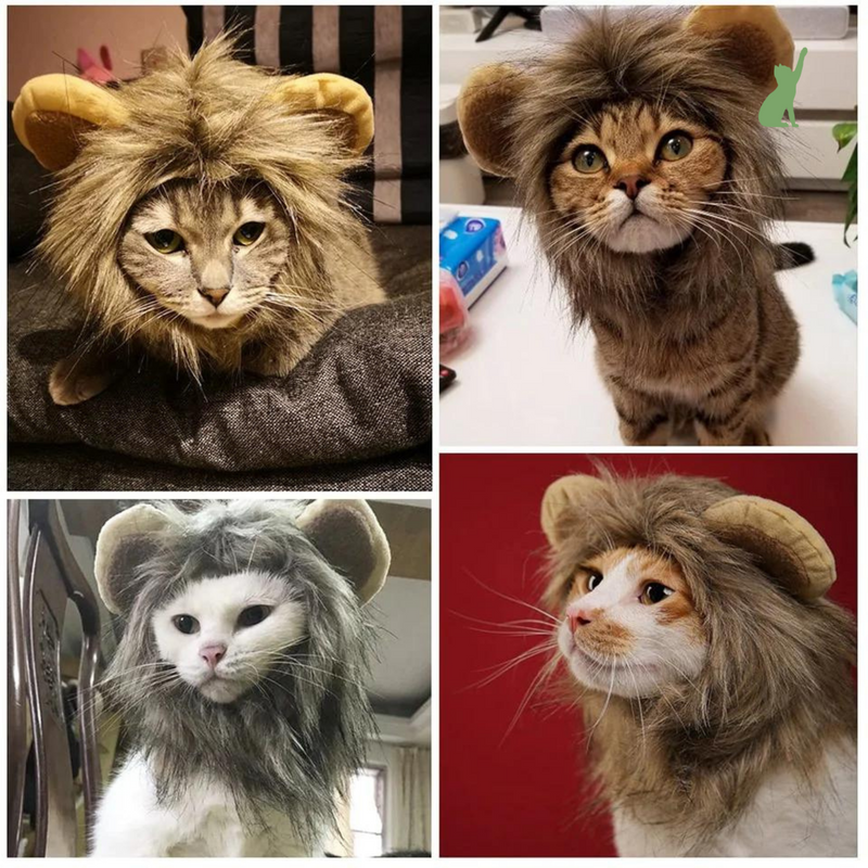 Touca para Gatos - Leãozinho