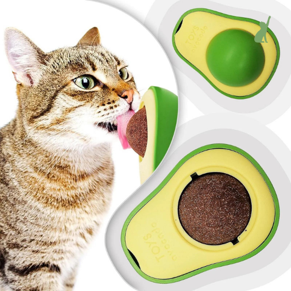Brinquedo AbaCat Bola de Catnip para Gatos