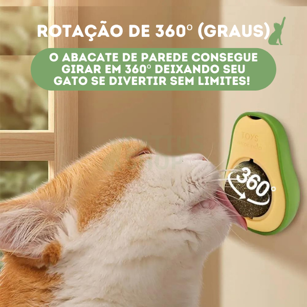 Brinquedo AbaCat Bola de Catnip para Gatos
