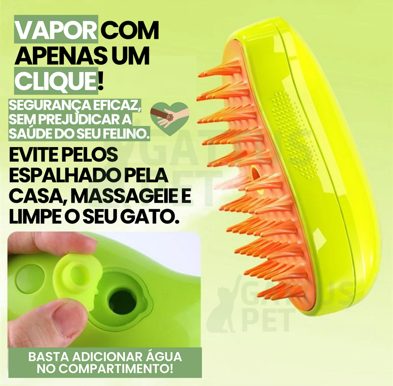 Escova Pet 3 em 1 VaporCat™