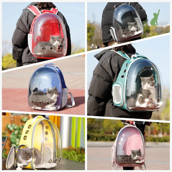 Mochila de Transporte com Visor Astronauta para Pets