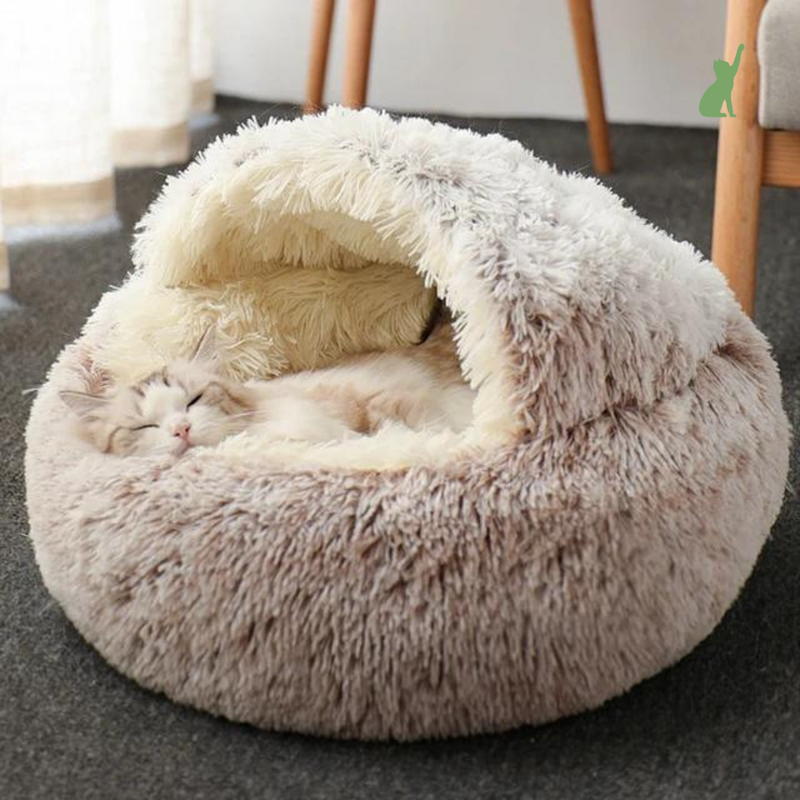 Cama redonda confortável para Pets