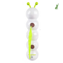 Brinquedo minhoca elétrica com ventosa para felinos