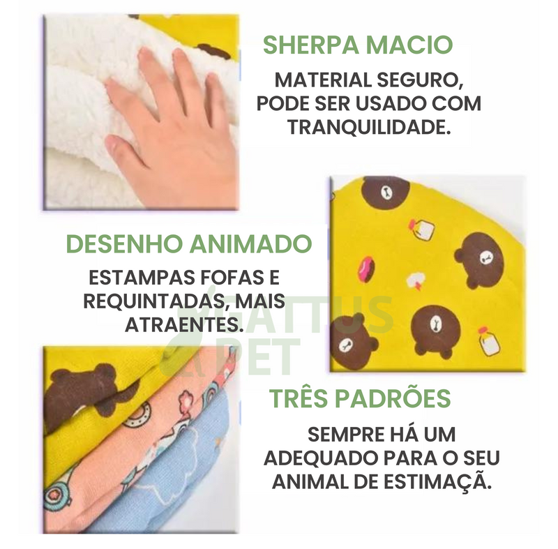 Saquinho de Dormir para Gatos