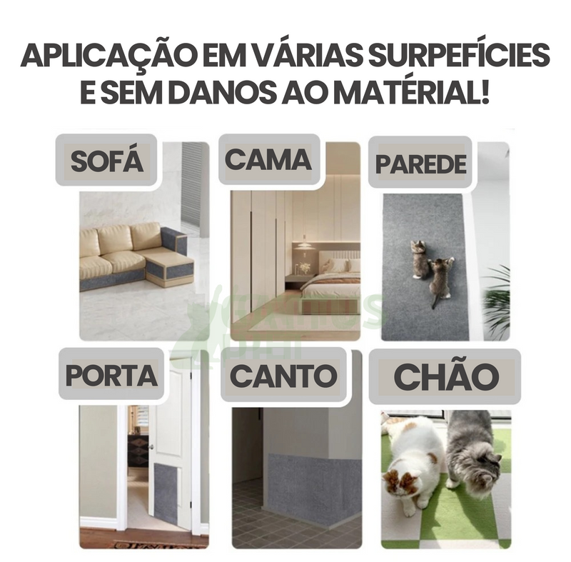 Carpete Adesivo Protetor para Unha de Gatos