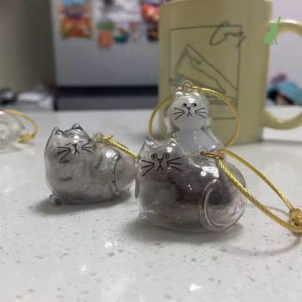 Chaveiro Memorial com Armazenamento para Pelos do seu Pet