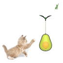 Brinquedo de Abacate 3 em 1 para Gatos