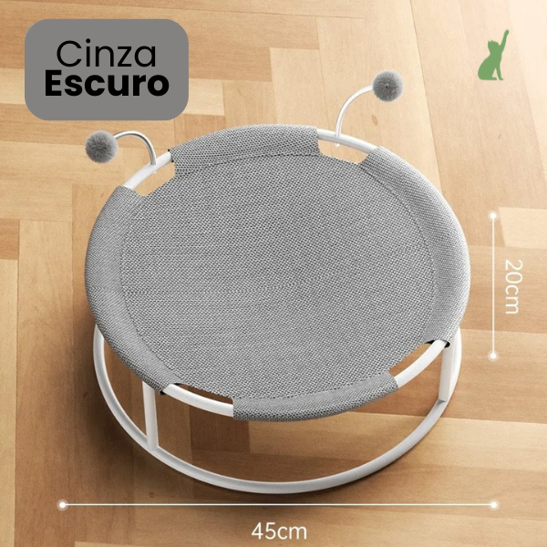 Cama Suspensa para Gatos – Conforto Elevado em Todas as Estações
