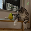 Brinquedo de Abacate 3 em 1 para Gatos