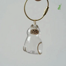 Chaveiro Memorial com Armazenamento para Pelos do seu Pet