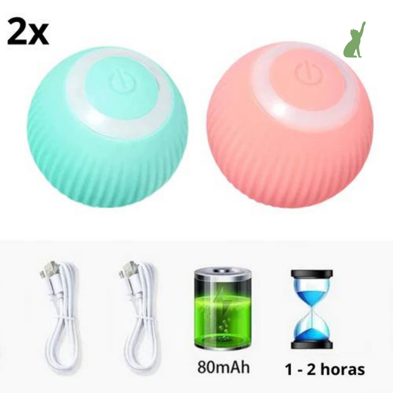 Brinquedo Bola Inteligente Elétrica para Gatos