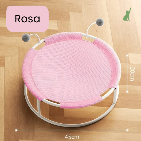 Cama Suspensa para Gatos – Conforto Elevado em Todas as Estações