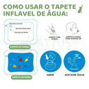 Tapete Inflável de Água para Pets