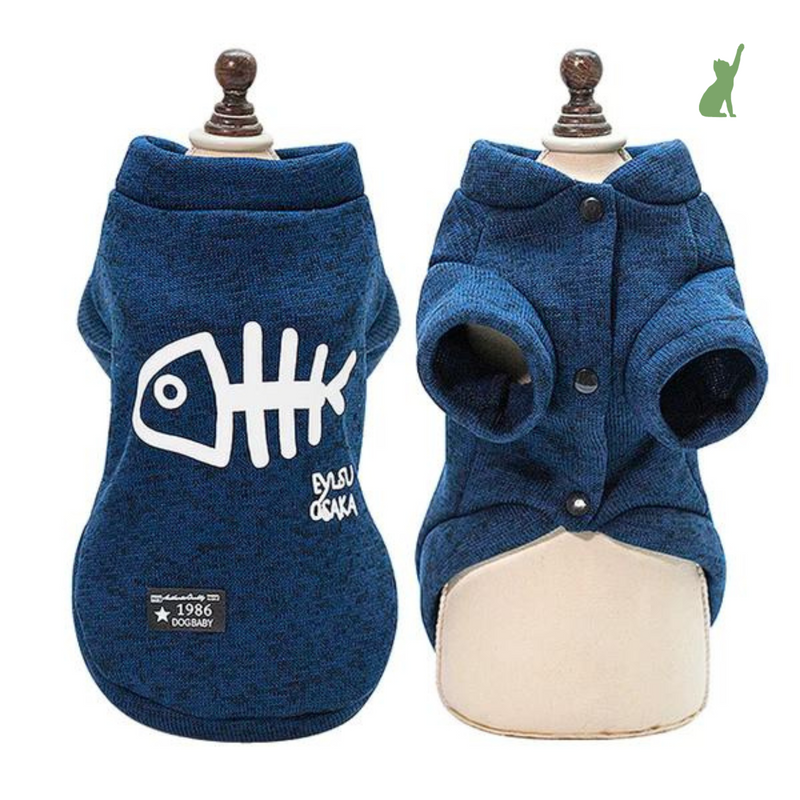 Moletom para gatos - Ossinho